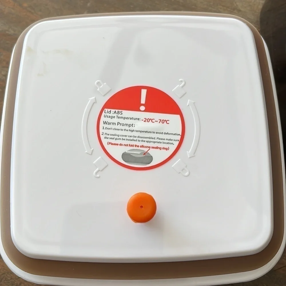 Nuovoware multi function air tight storage container 51oz